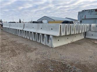  Quantity of (50) Concrete Jersey Barriers