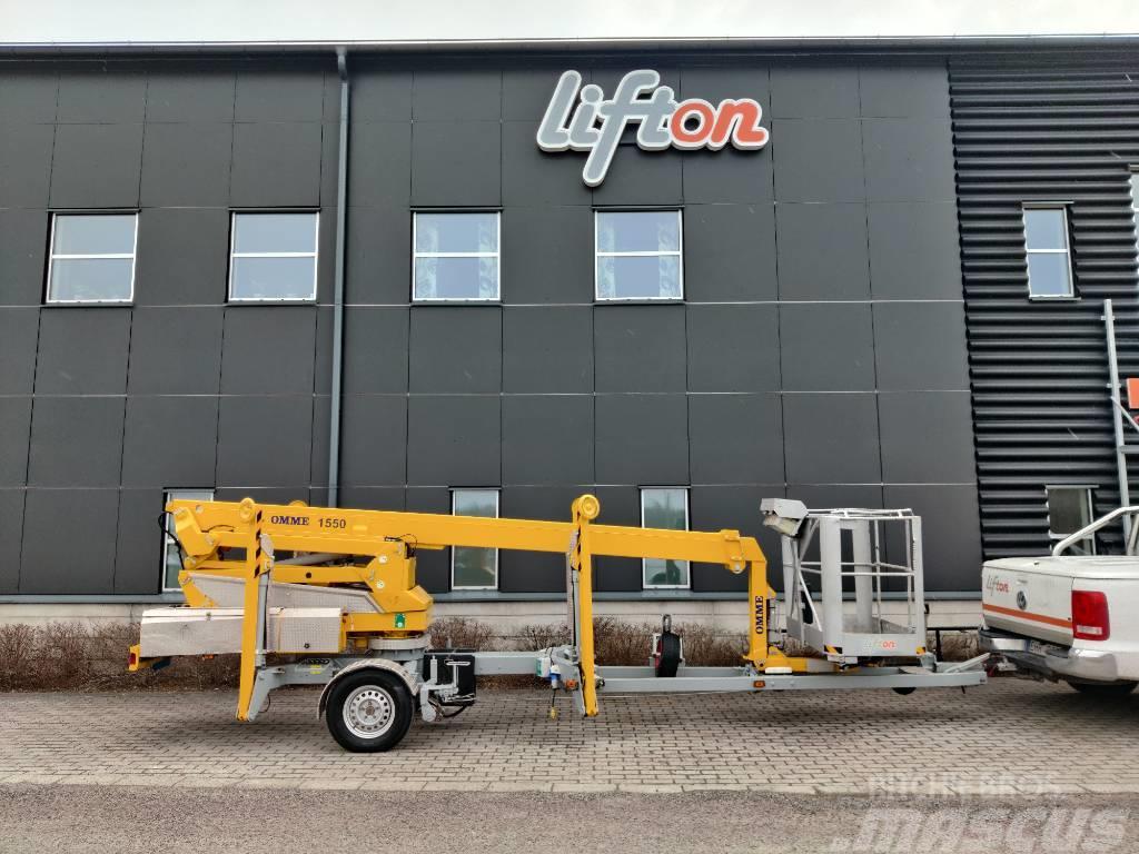 Omme 1550 EXB Skylift Trailer mounted aerial platforms