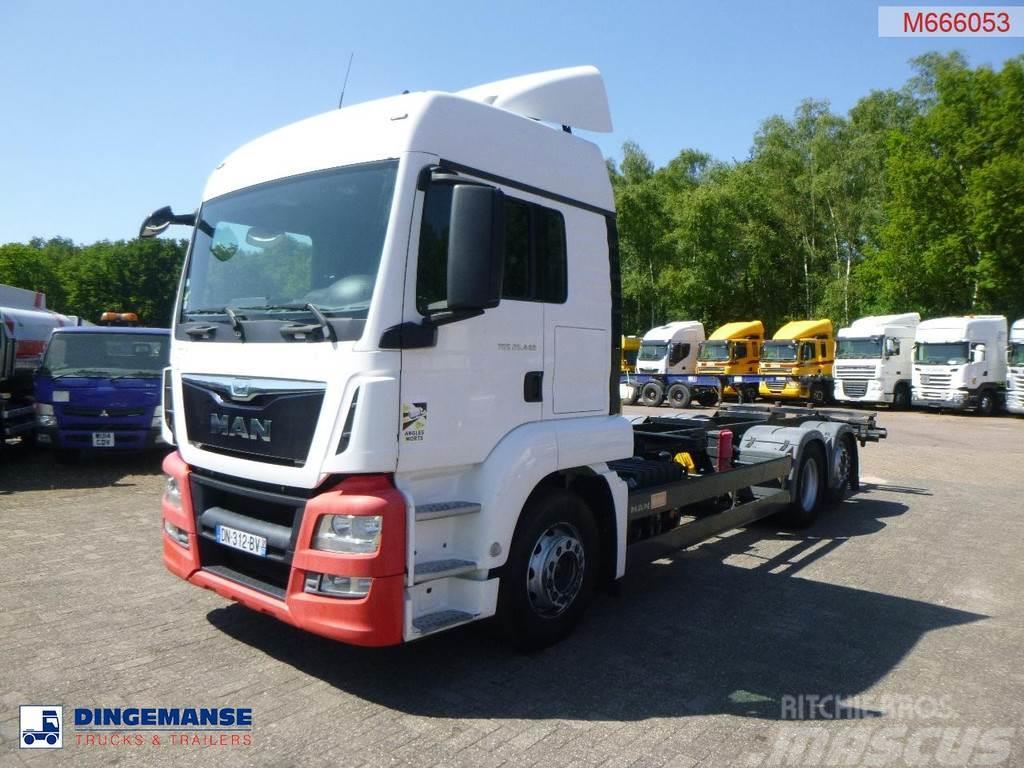 MAN TGS 26.440 6X2 Euro 6 container chassis 20 ft Chassis Cab trucks