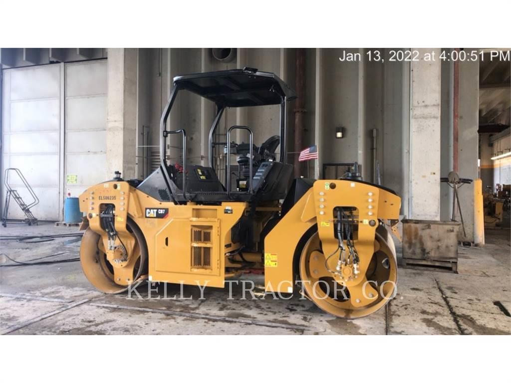 CAT CB 7 Twin drum rollers