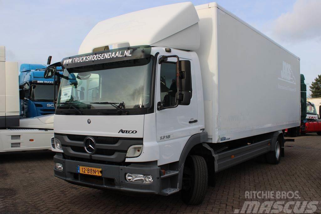 Mercedes-Benz Atego 1218 + EURO 5 + LIFT Box body trucks
