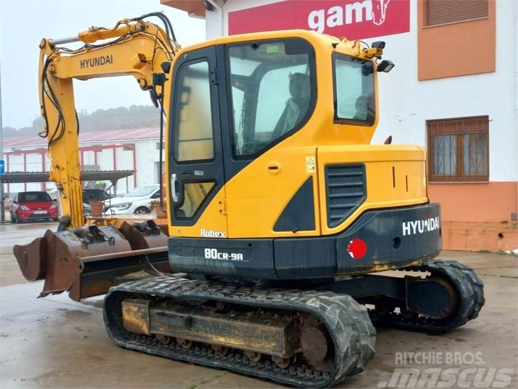 Hyundai R80CR-9A Mini excavators < 7t (Mini diggers)
