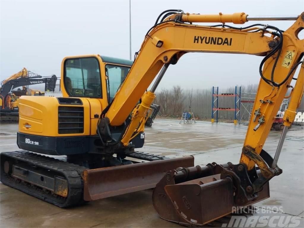 Hyundai R80CR-9A Mini excavators < 7t (Mini diggers)
