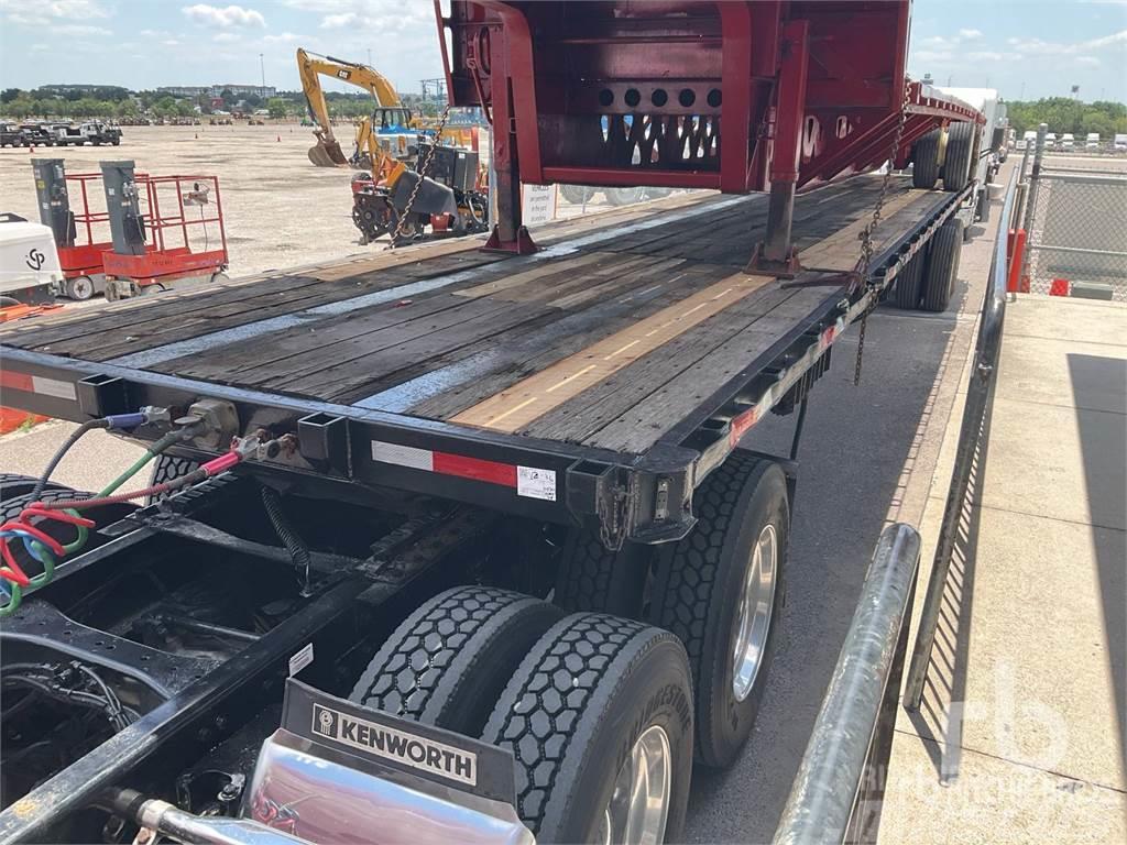 Manac T/A 48 ft Extendable Flatbed/Dropside semi-trailers