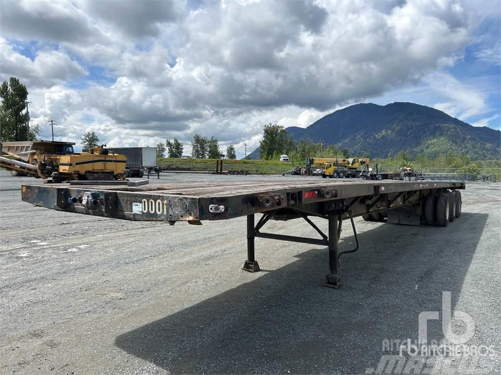  TAUTLINER 53 ft Tri/A Flatbed/Dropside semi-trailers