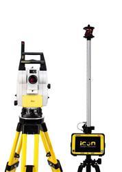 Leica Used iCR70 5" Robotic Total Station w/ CC80 & iCON
