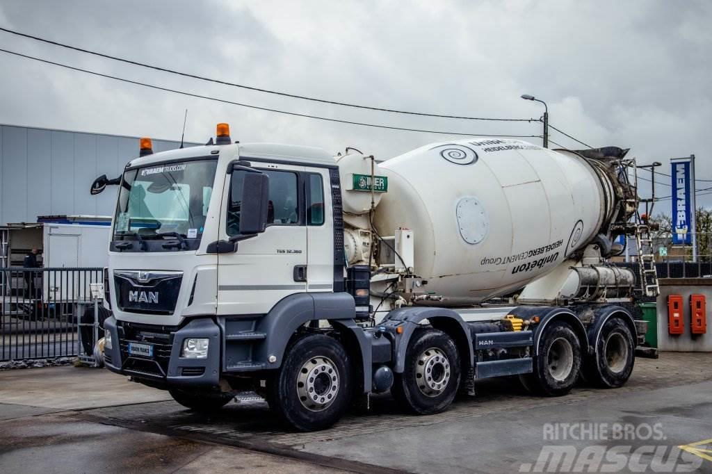 MAN TGS 32.360 BB+MIXER 9M³ Concrete trucks