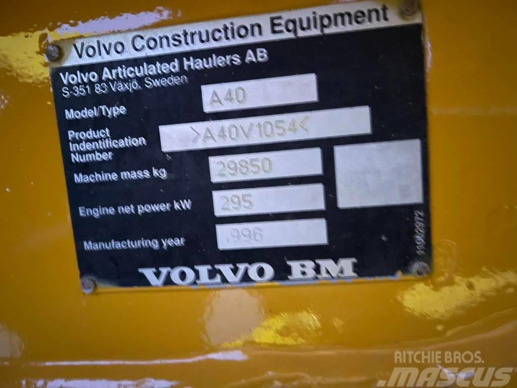 Volvo A40C Articulated Dump Trucks (ADTs)
