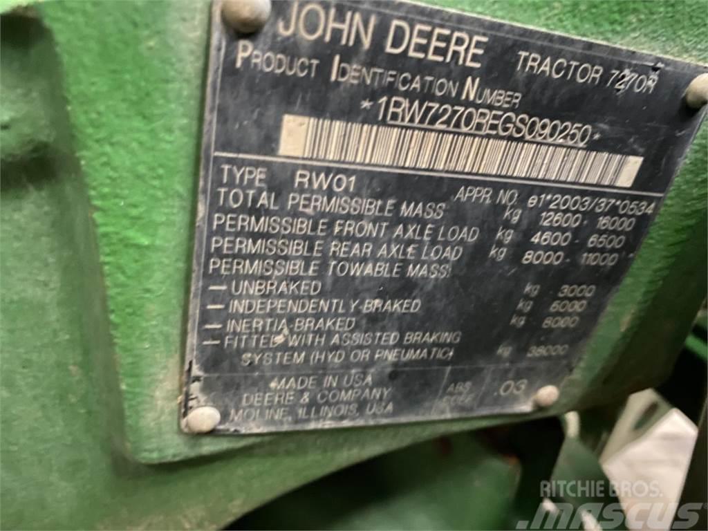 John Deere 7270R Tractors
