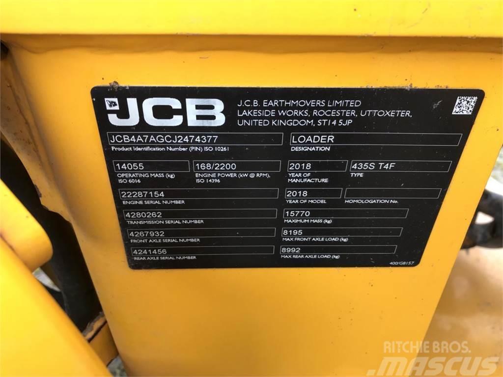 JCB 435S T4F PB Wheel loaders