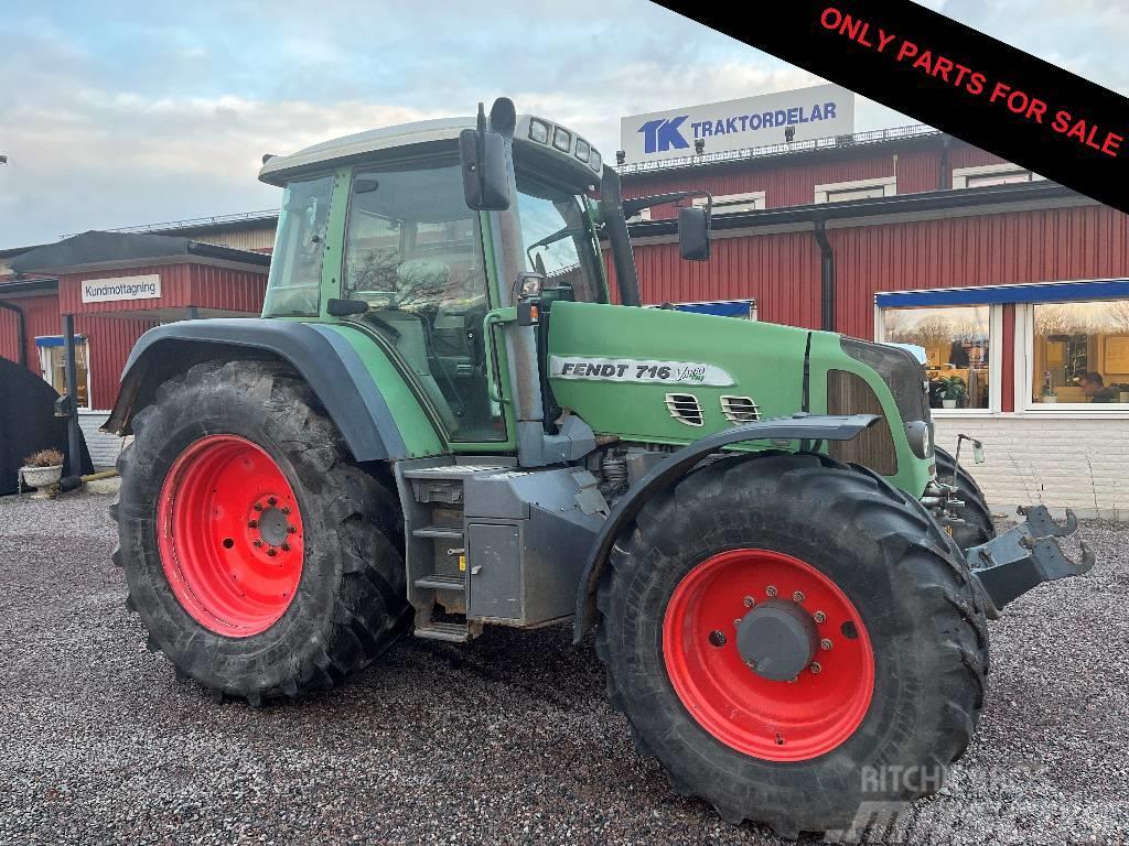 Fendt 716 Vario Dismantled. Only spare parts Tractors