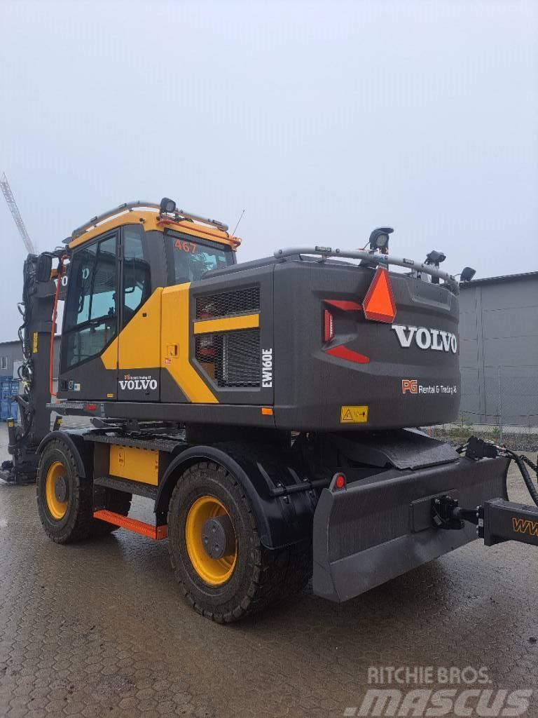 Volvo EW 160 E , UTHYRES Wheeled excavators