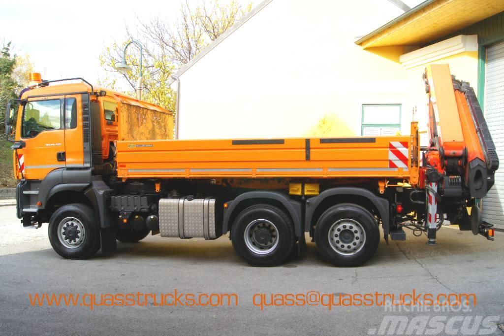 MAN TGA 28.400 6x4-4/ TÜV/ Palfinger PK 23002/Winterd. Tipper trucks