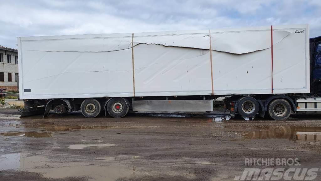 Ekeri T3-G + SIDE OPENING SEMI-TRAILER FOR PARTS Chassis and suspension