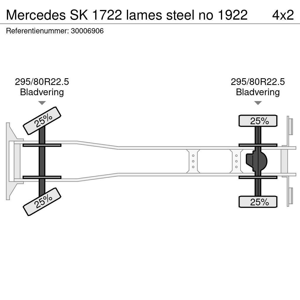 Mercedes-Benz SK 1722 lames steel no 1922 Chassis Cab trucks