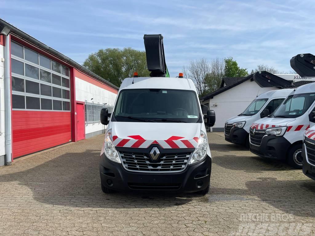 Renault Master Hubarbeitsbühne KLUBB K42P Korb 200kg EURO Truck & Van mounted aerial platforms