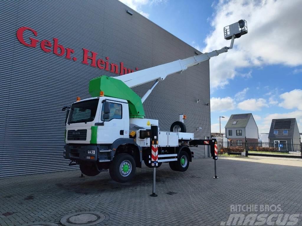 Palfinger Bison TKA 35 MAN TGM 18.280 4x4! Truck & Van mounted aerial platforms