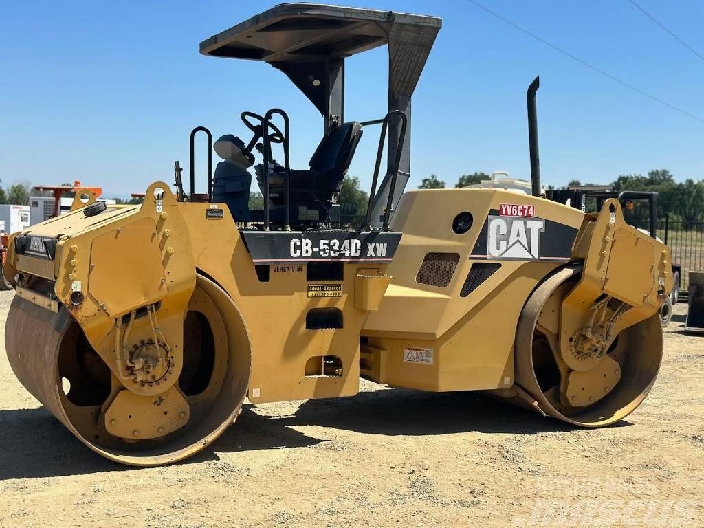 CAT CB 534 DXW Twin drum rollers