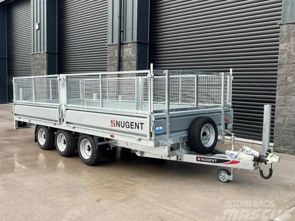 Nugent F4920T Tri Axle Flatbed Trailer Flatbed/Dropside trailers