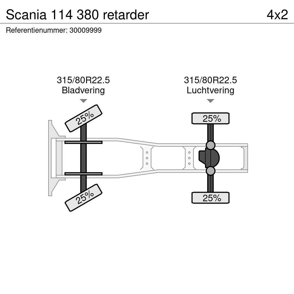 Scania 114 380 retarder Tractor Units