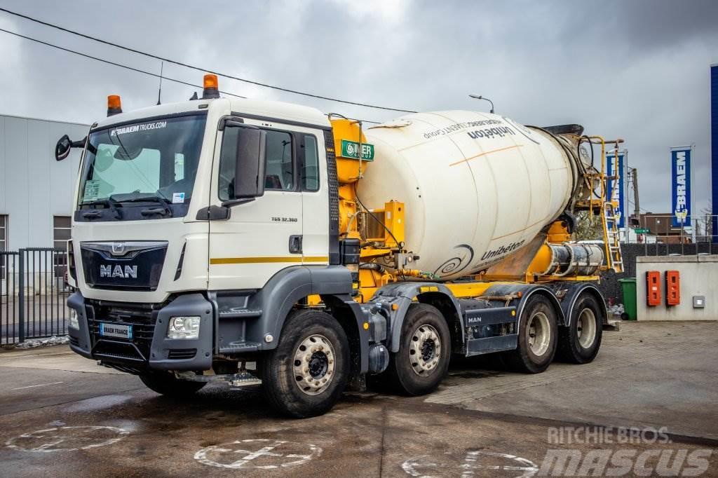 MAN TGS 32.360 BB+ MIXER 9M³ Concrete trucks