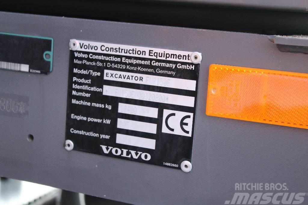 Volvo EWR 150 E / Engcon, Leica 3D, Rasvari, ym! Wheeled excavators