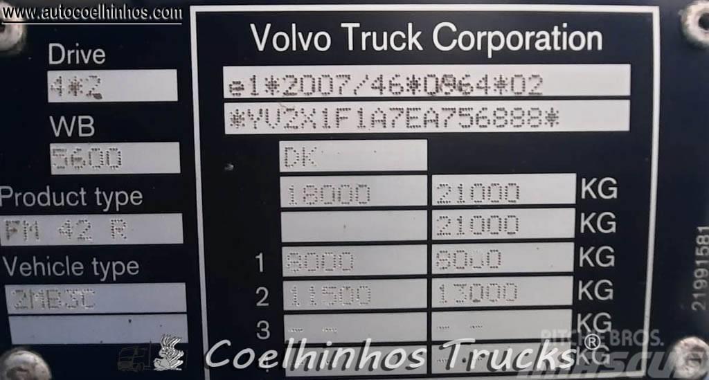Volvo FM 410 Curtainsider trucks