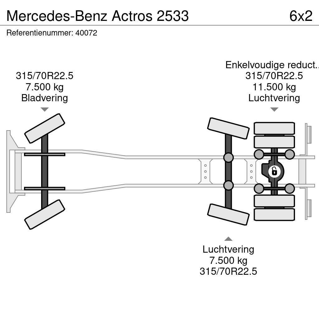 Mercedes-Benz Actros 2533 Waste trucks