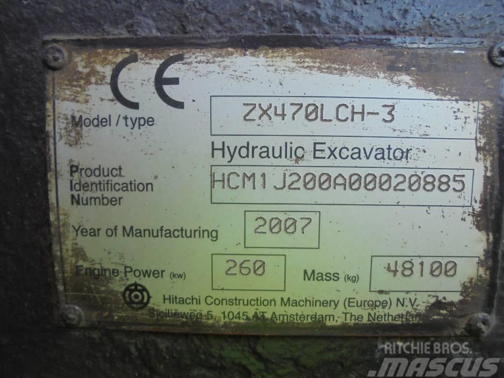Hitachi ZX 470 LC H-3 Crawler excavators