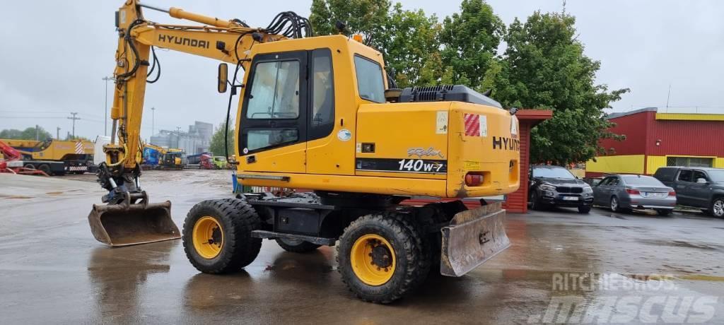 Hyundai Robex 140 W-7 Wheeled excavators