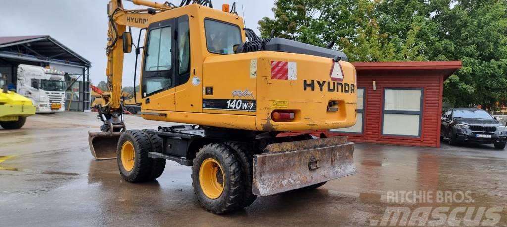 Hyundai Robex 140 W-7 Wheeled excavators