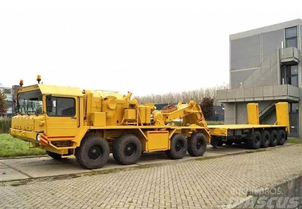 Kässbohrer SLT 50 2 ( 40x IN STOCK ) HYDRAULIC RAMPS 2x 20TON Low loader-semi-trailers