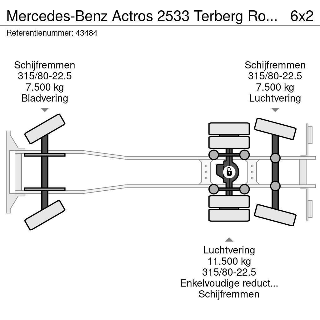 Mercedes-Benz Actros 2533 Terberg RosRoca 23m³ Waste trucks