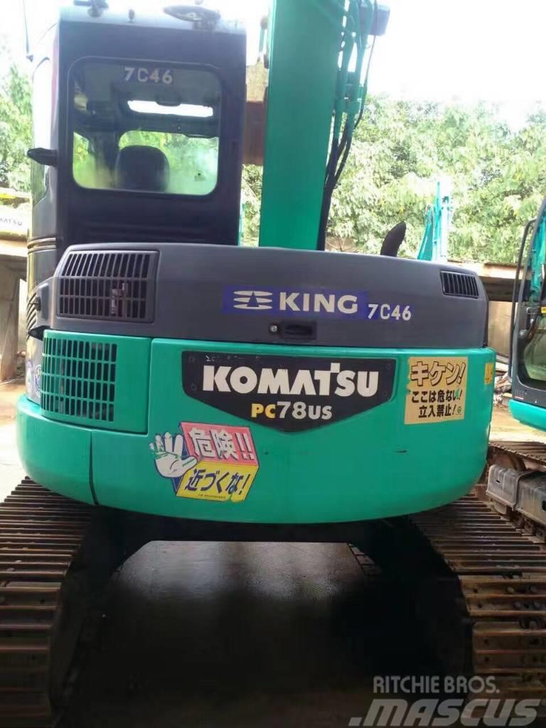 Komatsu PC78US Crawler excavators