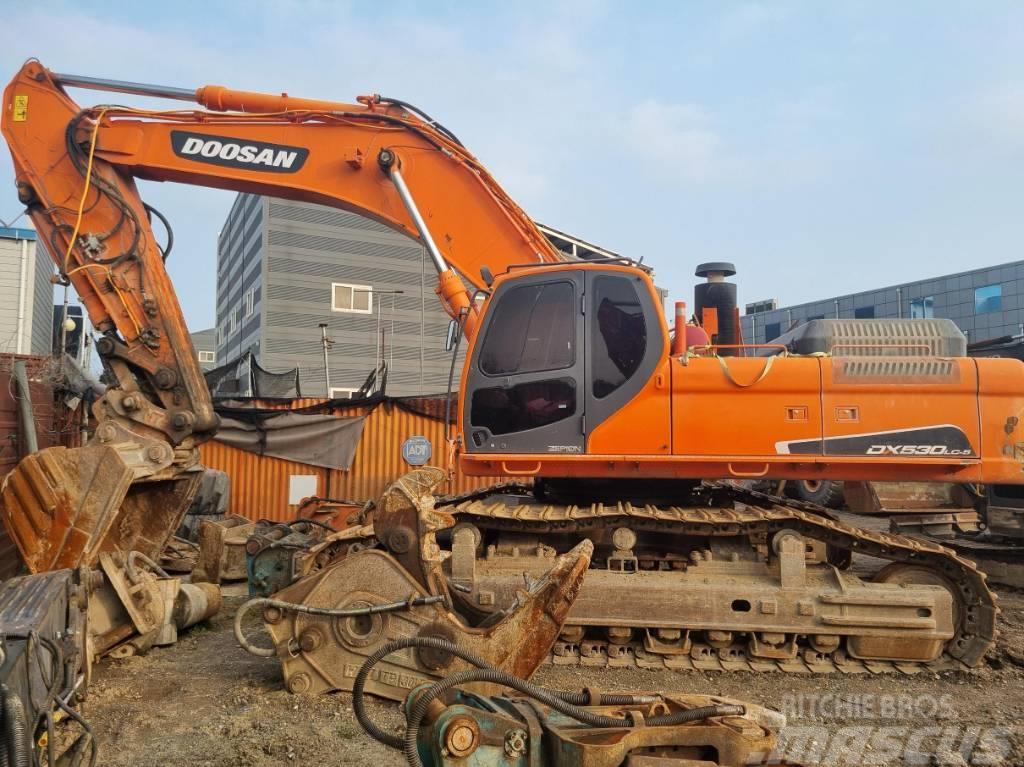 Doosan DX 530 LCA Crawler excavators