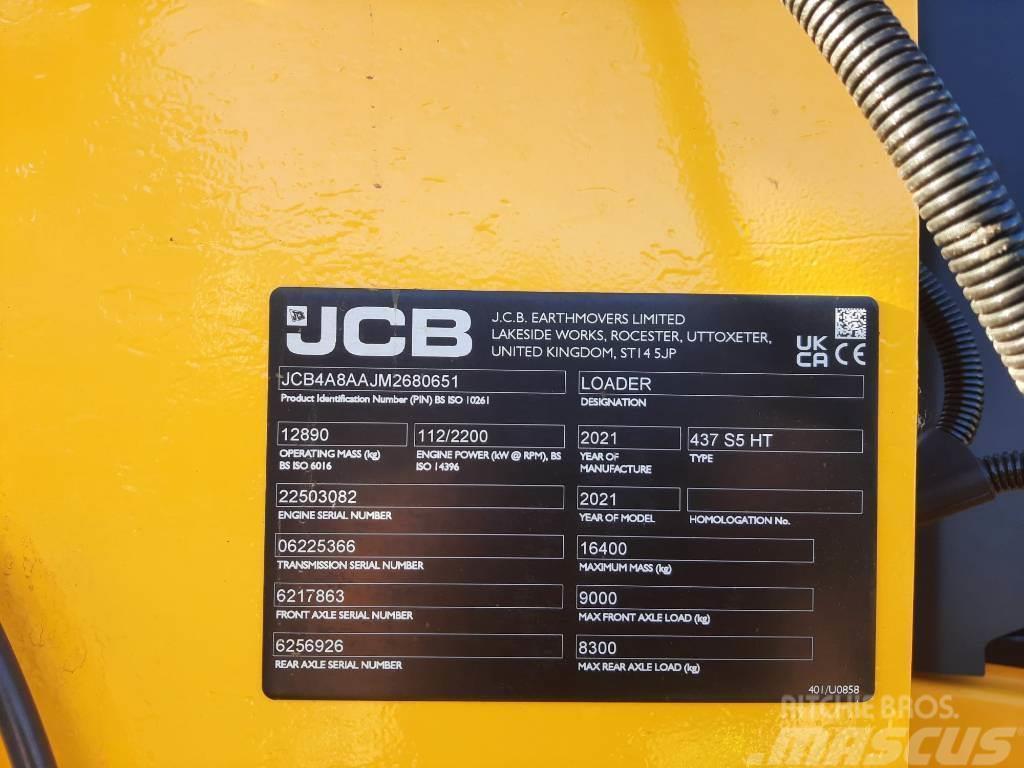 JCB 437 S5 HT Wheel loaders