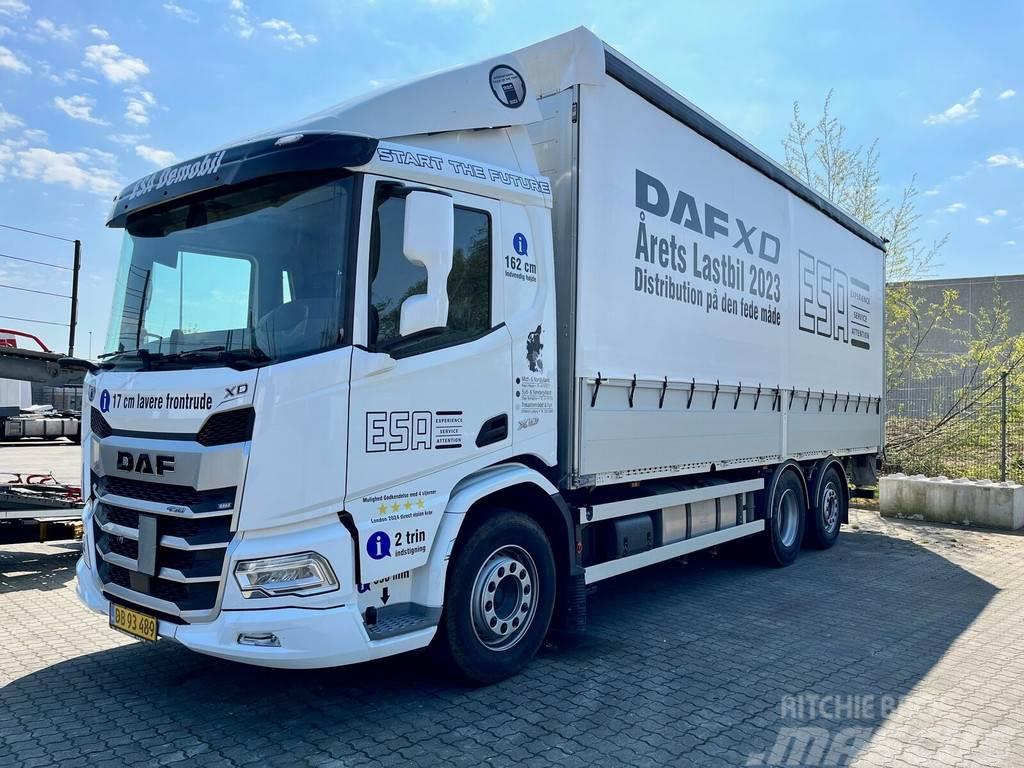 DAF XD450 FAN Curtainsider trucks