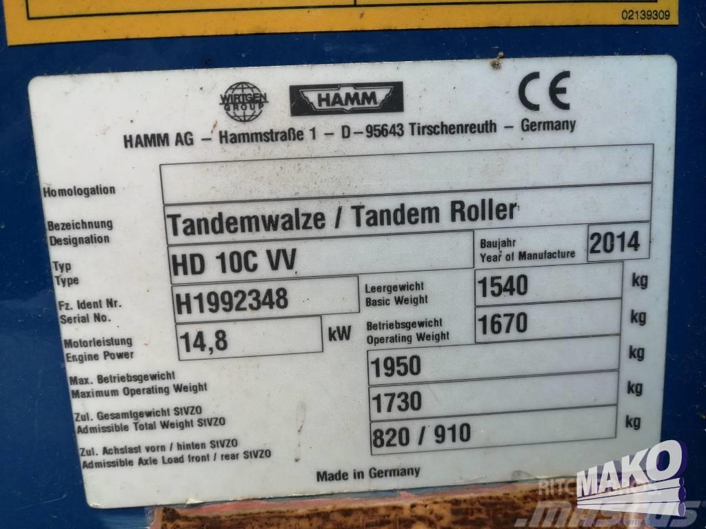 Hamm HD 10 C VV Twin drum rollers