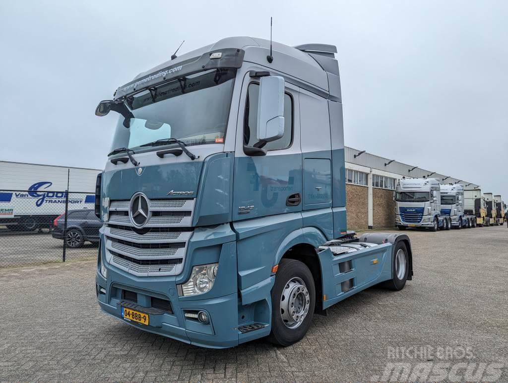 Mercedes-Benz ACTROS 1842 4x2 Bigspace Euro6 - 12.8L - Side Skir Tractor Units