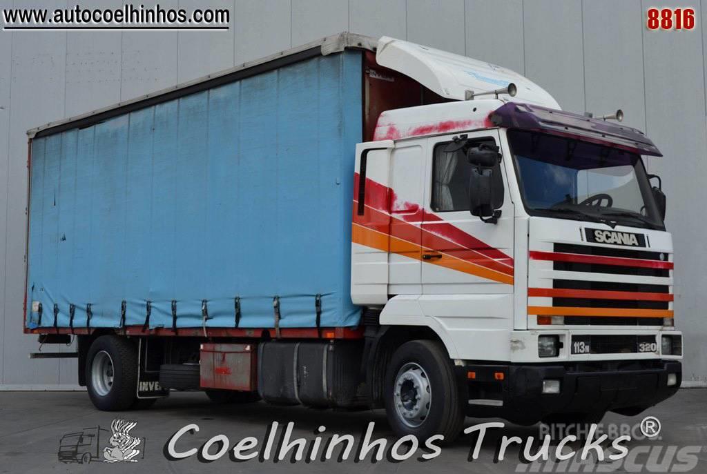 Scania 113M Top Streamline Curtainsider trucks