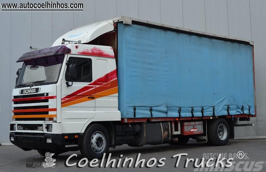 Scania 113M Top Streamline Curtainsider trucks