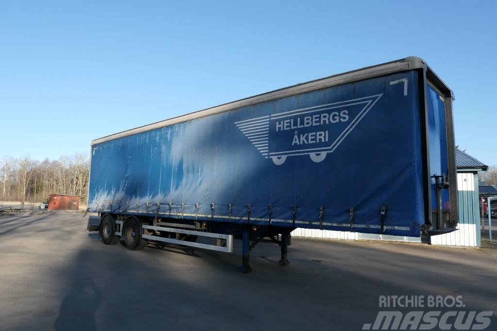 Montracon C2a Curtainsider semi-trailers