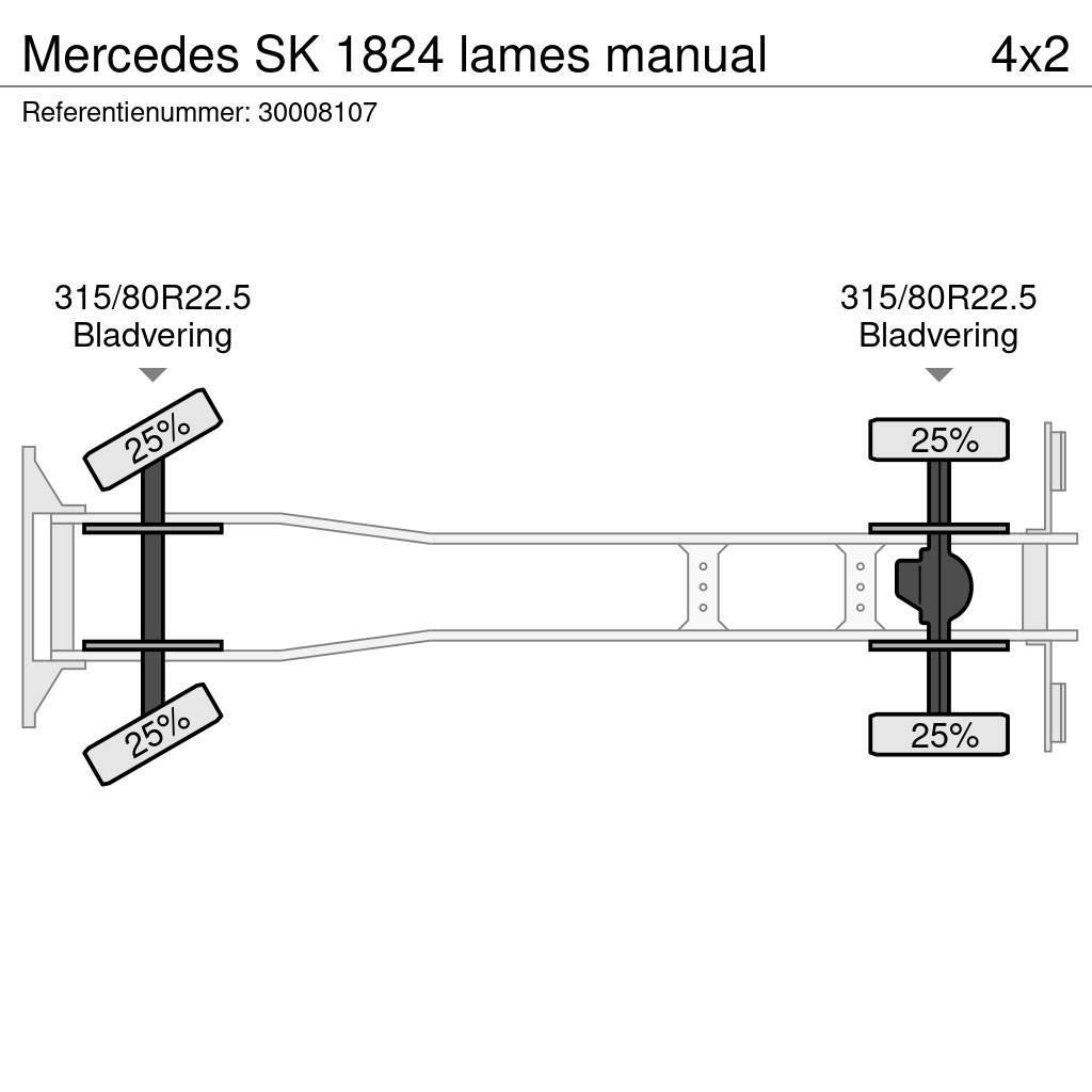 Mercedes-Benz SK 1824 lames manual Chassis Cab trucks