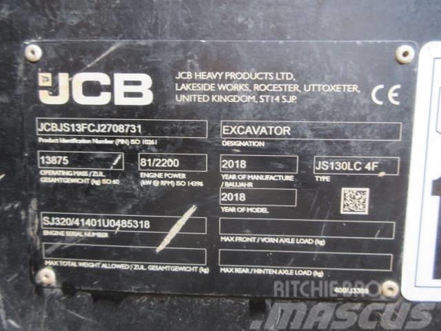 JCB JS130LC Plus+ Crawler excavators