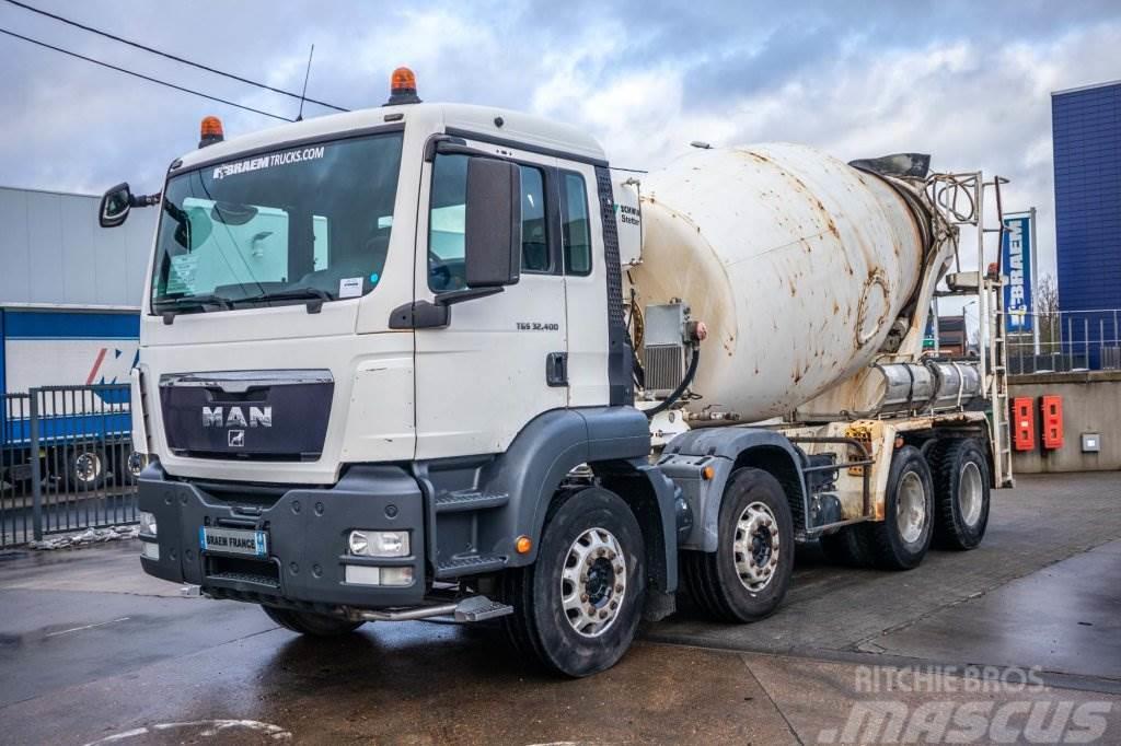 MAN TGS 32.400 BB+STETTER Concrete trucks