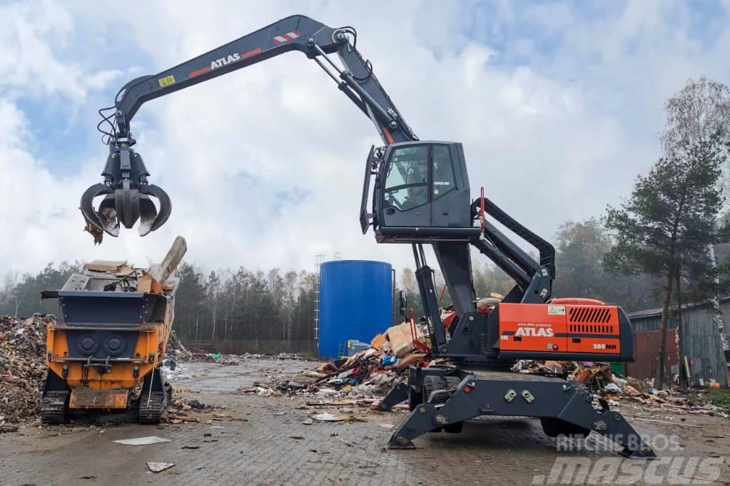 Atlas 250MH MASZYNA PRZEŁADUNKOWA MATERIAL HANDLER Waste / industry handlers