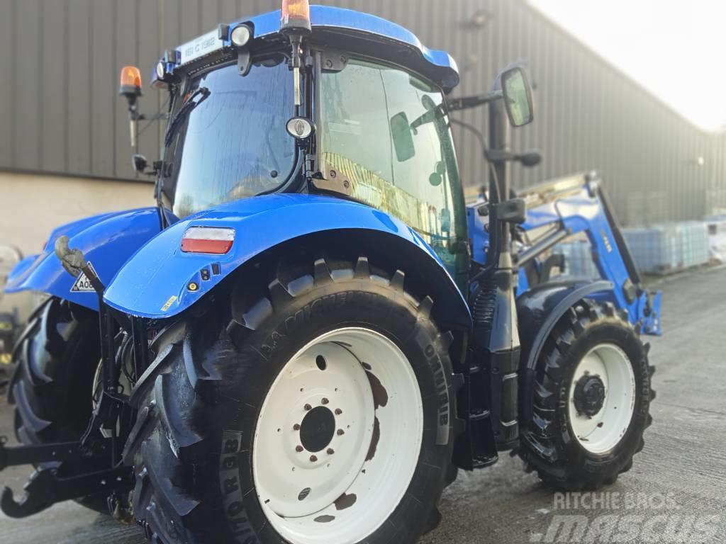 New Holland T6.140 with loader Tractors
