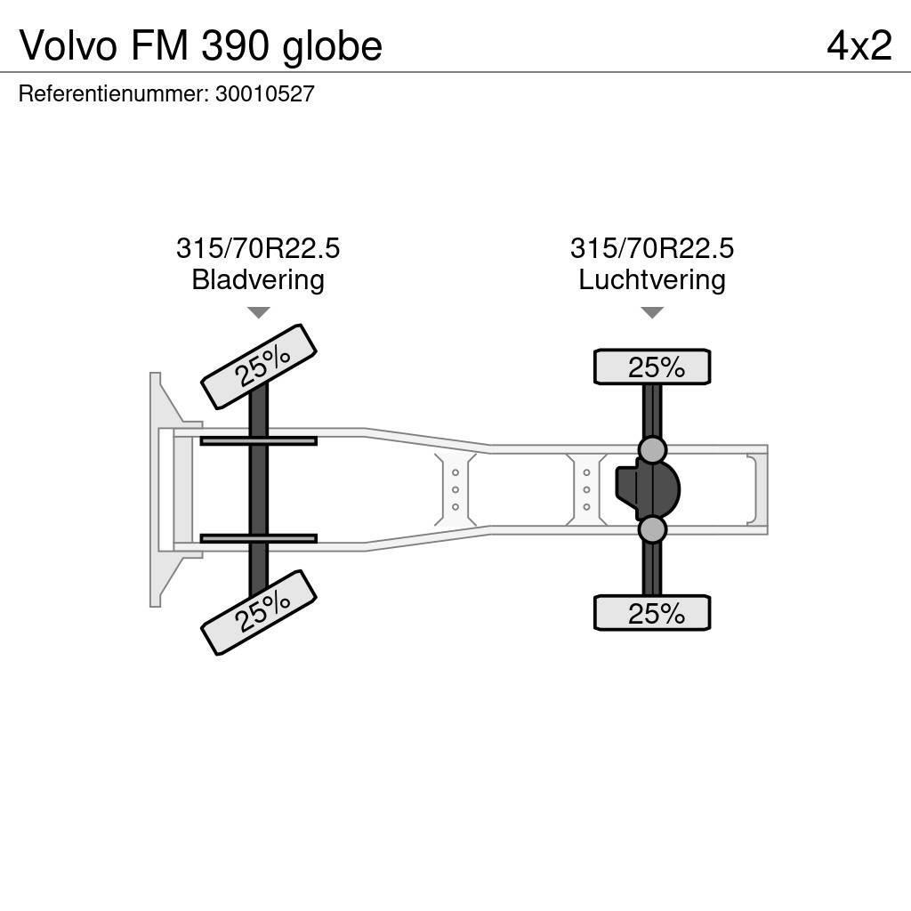 Volvo FM 390 globe Tractor Units