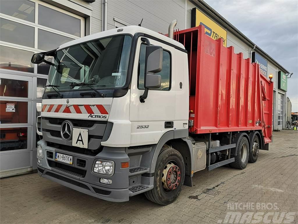 Mercedes-Benz Actros 2532 śmieciarka Haller Waste trucks
