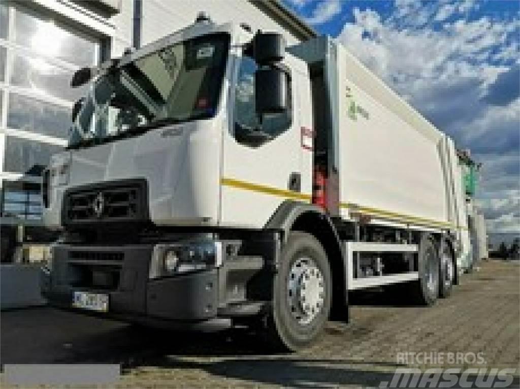Renault D26 śmieciarka Farid 22m3 Waste trucks